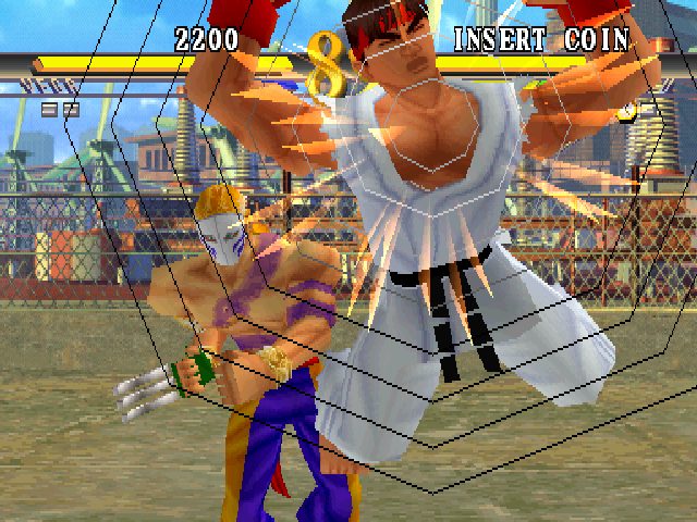 Street Fighter Ex2 1998 By Arika Arcade Game 6590